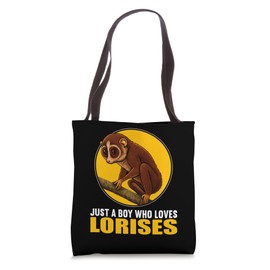 Just a Boy who loves Lorises Loris Tote Bag