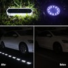 Honalia Solar Deck Dock Driveway Lights Outdoor Solar Powered Waterproof,