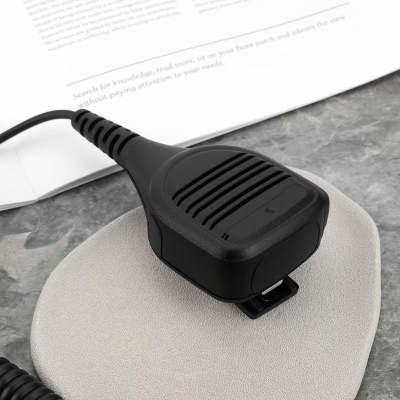 Create idea 1 x 2-pin walkie-talkie handheld speaker microphone compatible