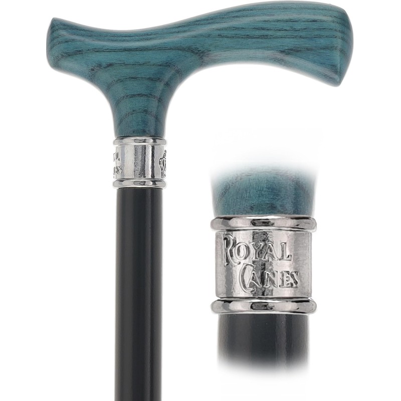 Walking Cane - Fritz Comfort Cane with Stained Ash Wood