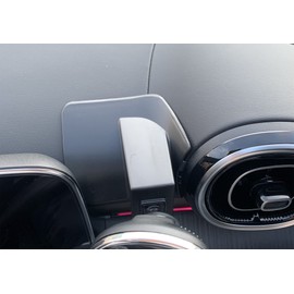 iJDMTOY Dashboard Direct Clip-On Mount Phone Gravity Holder Compatible with 2022-up Mercedes W206 C-Class (Won't Occupy Air Vent Opening)