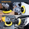 POWERTEC Almohadilla de respaldo de gancho y bucle de 5