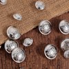 16pcs Silver Blazer Buttons Silver Buttons for Blazers Women Metal