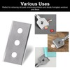 Pack of 45 Ceramic Hob Scraper Blades Double-Sided Scraper Blades