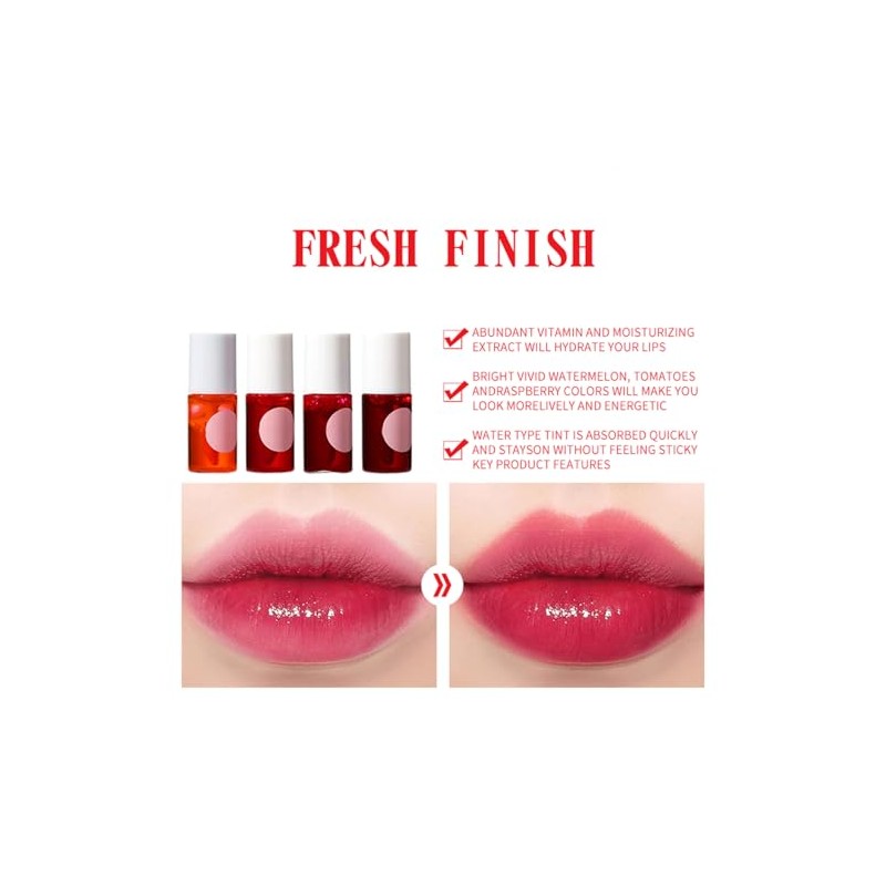 Juego De Tintes Para Labios, Maquillaje De Labios De Larga