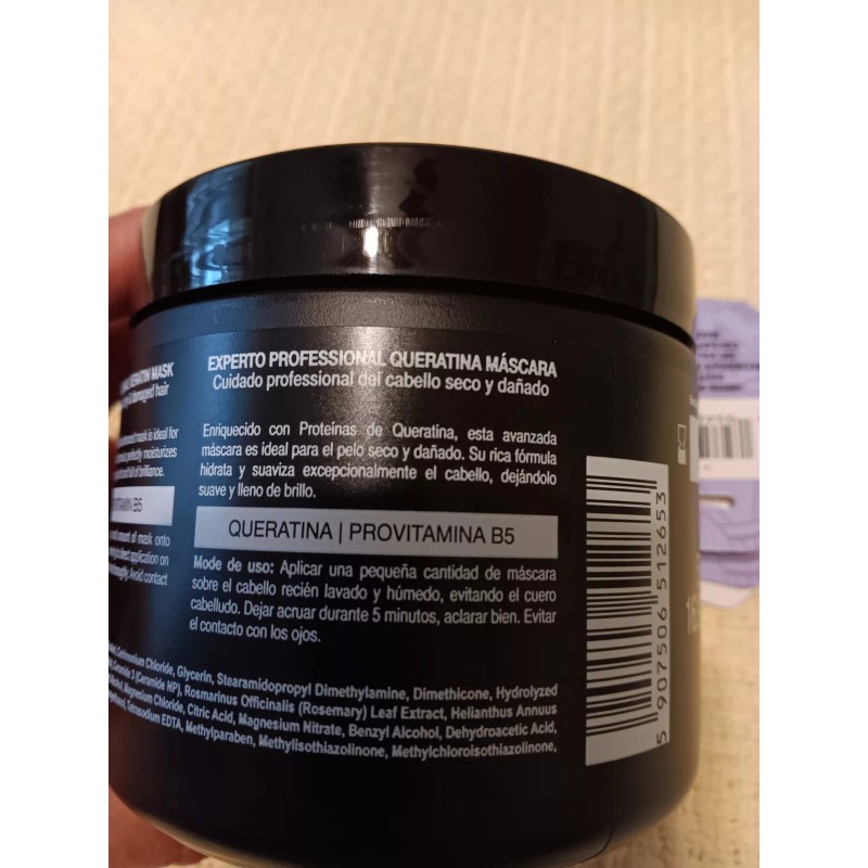 Experto Professional Keratin Hair Mask For Dry &Damaged Hair 16.9oz