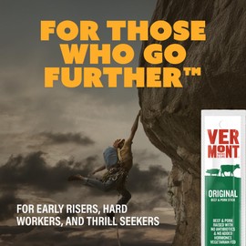 Snack Sticks by Vermont Smoke & Cure – Original Flavor – Beef & Pork – Healthy Meat Protein – 1oz Jerky Stick – 24 count carton