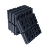 Forestchill Anti Vibration Rubber Pads, 4" X 4" X 3/4"