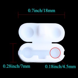 20 Pack Bead Chains Connector, 4.5mm #10 Ball Chain Cord Connector Clips for Window Blind Pull Chain Replacement/Repair (White)