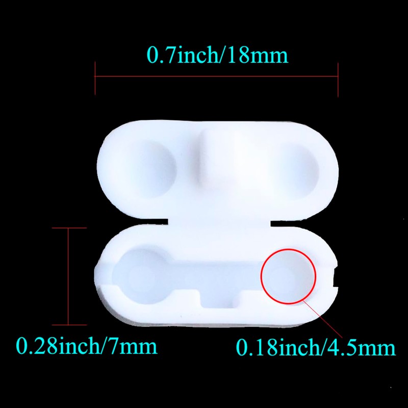 20 Pack Bead Chains Connector, 4.5mm #10 Ball Chain Cord