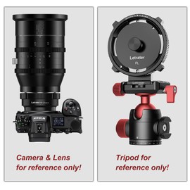 Letrater PL-Z cine Lens Adapter Compatible with Nikon Z Mount Cameras, T Matte Black