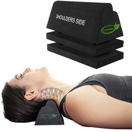 Lumia Wellness Cervical Orthotic Traction Block, Firm, Spinal & Neck Alignment, Cervical Traction Device & Neck Stretcher