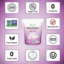 Durelife 100% Pure Stevia extract sweetener 8 oz