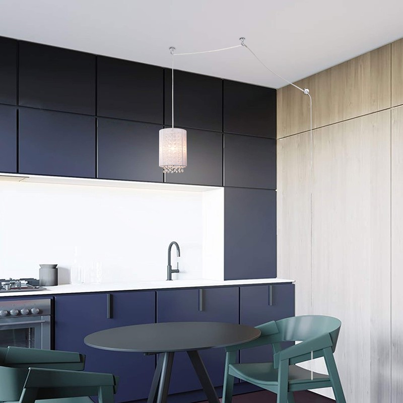 Plug in Pendant Lights Mini Crystal Pendant Lighting Plug in