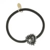 [ヴァンテーヌ] VINGTAINE ミニサイズ ビジュー ヘアゴム ヘアアクセサリー シンプル H-651-B-BK ブラック