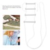Bed Ladder Assist Luminous Portable Universal Handle Grip White Bed