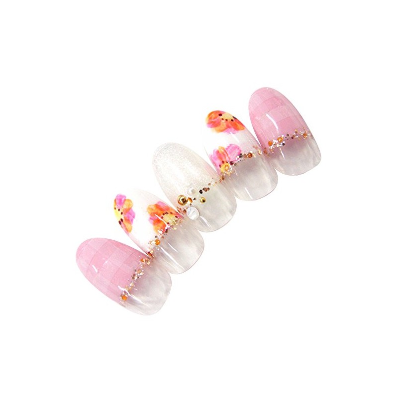 Nature! Gel Nail Stepless Gel, 175, Coral Pink, 0.2 oz