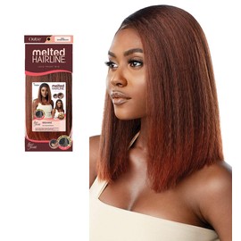 Outre Melted Hairline Lace Front Wig HD Transparent Lace Deluxe Wide Lace Part 2x5 BREANNE (DR2/GIBRN)