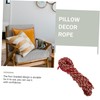 Operitacx Sofa Cushion Edges Piping Embellishment Pillow Lace Rope Macrame