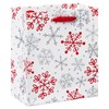 American Greetings Small Christmas Gift Bags, Red, White and Green