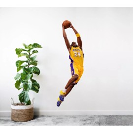NIWO ART Kobe Bryant Los Angeles Lakers Wall Decal Sticker