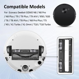 KiimSin KiimSin Hauptb1rstenabdeckung f1r Ecovacs Deebot OZMO T20,N8,N8 Pro,N8 Plus,T9,T9 Plus,T9 AIVI,950,920,T8,T8 AIVI,T8 Plus,N8 Pro Plus,T5,N5, X1 Turbo,X1 Omni,T10,T10 Turbo Roboter Staubsauger