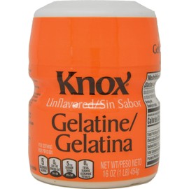 Unflavored Gelatin - 1 lb (Pack of 3)