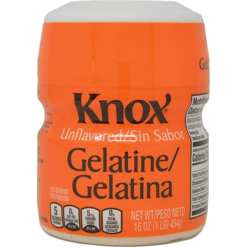 Unflavored Gelatin - 1 lb (Pack of 3)