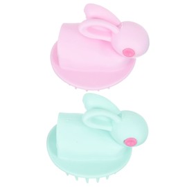 Baluue Sets Scalp Brush Soft Massage Brush for Daily Bathing Gentle Skin No Nails Required Pcs