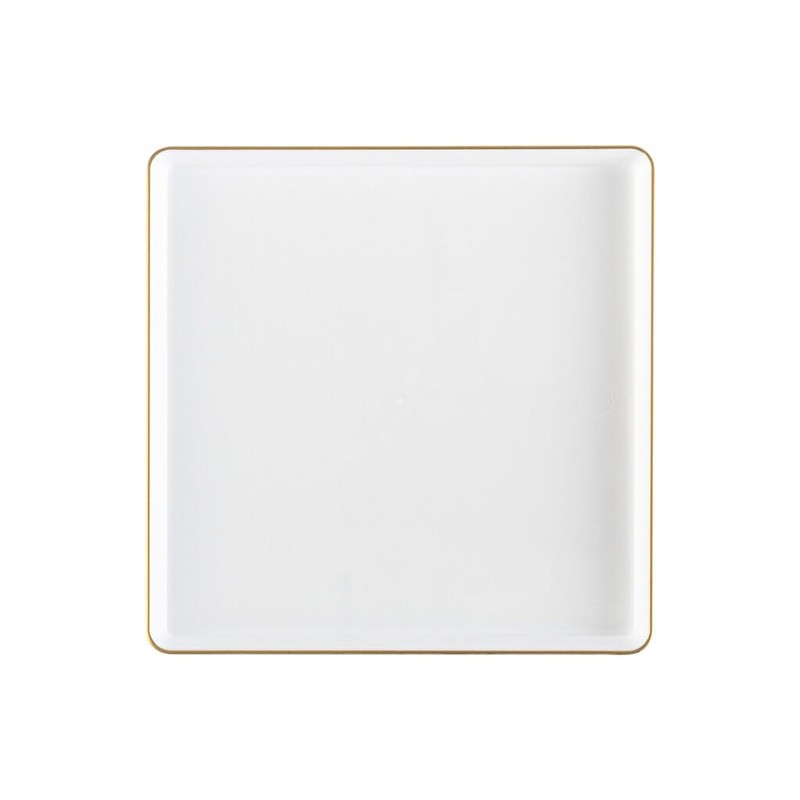 EcoQuality Combo Set 7.75" Dessert Plates and 10.75" inch Square
