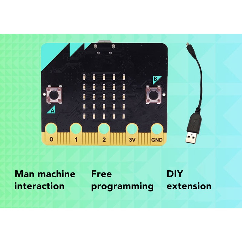 DIY Mini Motherboard for Micro:Bit Programming for Python Primary Secondary