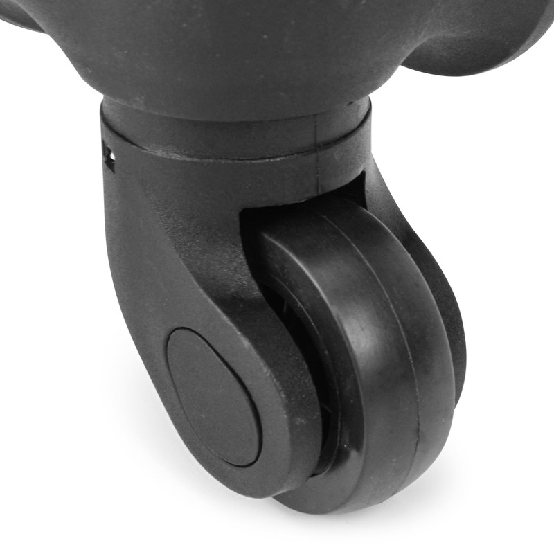 Volein 2-Pcs Luggage Wheel Replacement, Suitcase Black Travel Wheels Kit