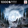 Andrews + Blaine Ltd Moon Wolf - 1,000 Pc Puzzle