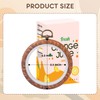 Wooden Embroidery Hoops Set (3Inch) - Display Frame for Cross