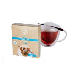 Soolong Cha Kult - Papierteebeutel - Teefilter - Größe S - 100 Beutel - 1 Stab - 100 Stücke