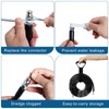 150FT Sewer Jetter Kit for Pressure Washer 5800PSI Drain Cleaner