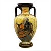 Greek Ceramic Aphrodite Vase Vase Vessel Painting Goddess Aphrodite 22cm
