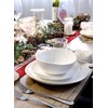 Sweese 102.401 Porcelain Bowls - 18 Ounce for Cereal, Salad,