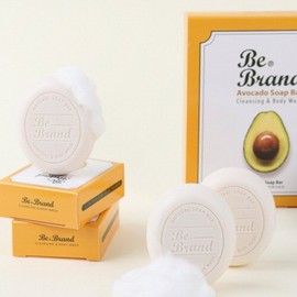 Vibrand 아보카도비누 촉촉한보습 클렌징비누 유해성분NO 순한 온가족 사용 올인원비누 선물 Avocado Soap Moisturizing Cleansing Soap No Harmful Ingredients Gentle All-in-One Soap for the Whole Family Gift