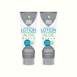 2 pack Locin Corporal Humectante con Aloe Vera Natural 100 ml After Sun Hidratante, Regenera y repara Piel Seca Despus del Sol, Crema corporal        