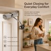 Adjustable Spring Door Closer for Interior Doors – Stainless Steel