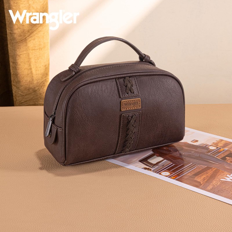 Wrangler Toiletry Bag for Women Travel Cosmetic Organizer WG2211-1901CF