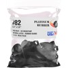 Black #82 Extra Wide Large Premium Outdoor Rubberbands, Made in