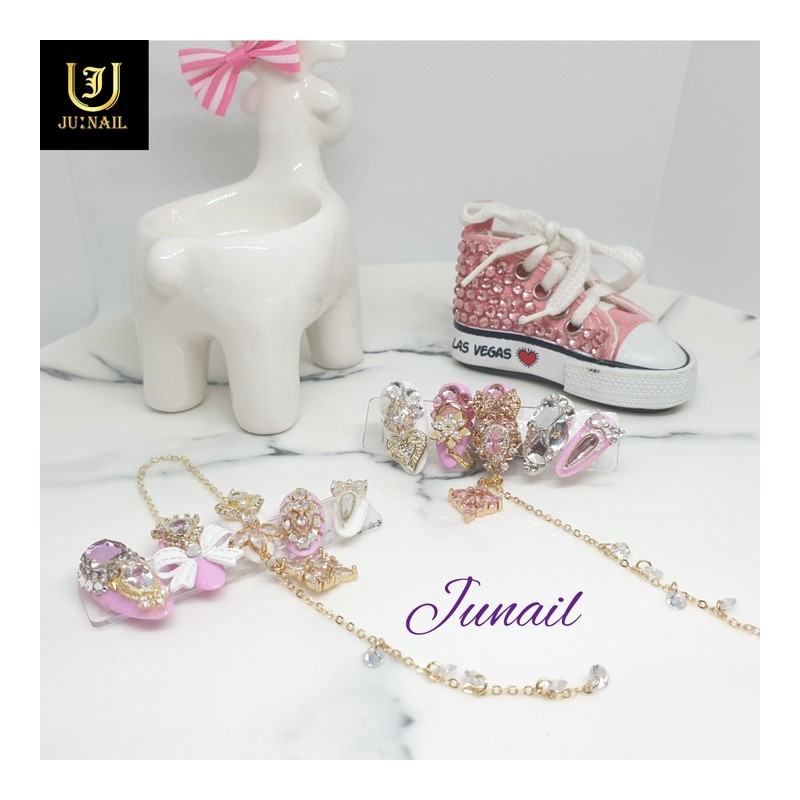 ❗Limited❗ Mimi handmade nail tips✨ - Short ballerina / ❗한정❗