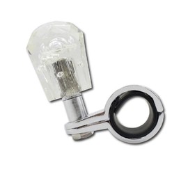 Handle Spinner, Diamond-Cut Foam, Clear