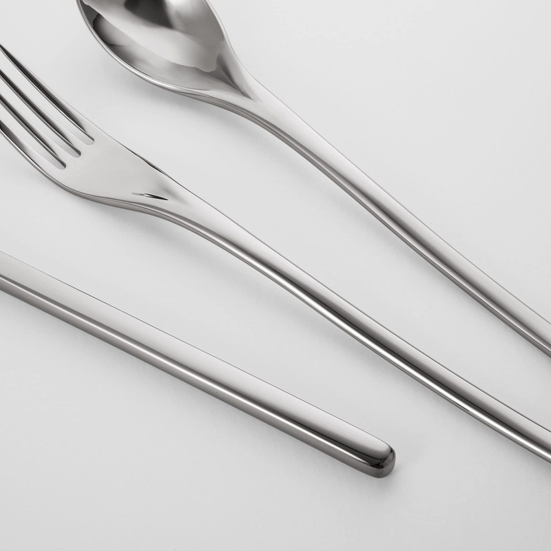 Robert Welch Bud Bright Cutlery Coffee/Espresso Spoon, Set of 8.