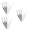 Minkissy 18pcs Eyelash Wearing Aid Tool Eyelash Grafting Display Rack