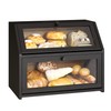 Farmhouse Bread Box for Kitchen Countertop Bread box Double Layer