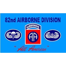82ND Airborne Division "All American " 3'x5' Polyester flag