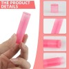 100pzs Tubos De Barra Labial De Labios Translúcidos De 5ml